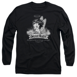 Betty Boop Street Angel - Men's Long Sleeve T-Shirt Men's Long Sleeve T-Shirt Betty Boop   