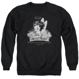 Betty Boop Street Angel - Men's Crewneck Sweatshirt Men's Crewneck Sweatshirt Betty Boop   