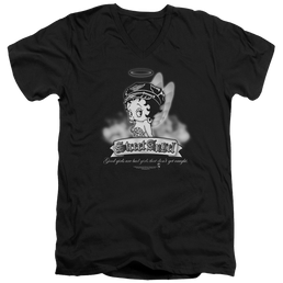 Betty Boop Street Angel - Men's V-Neck T-Shirt Men's V-Neck T-Shirt Betty Boop   
