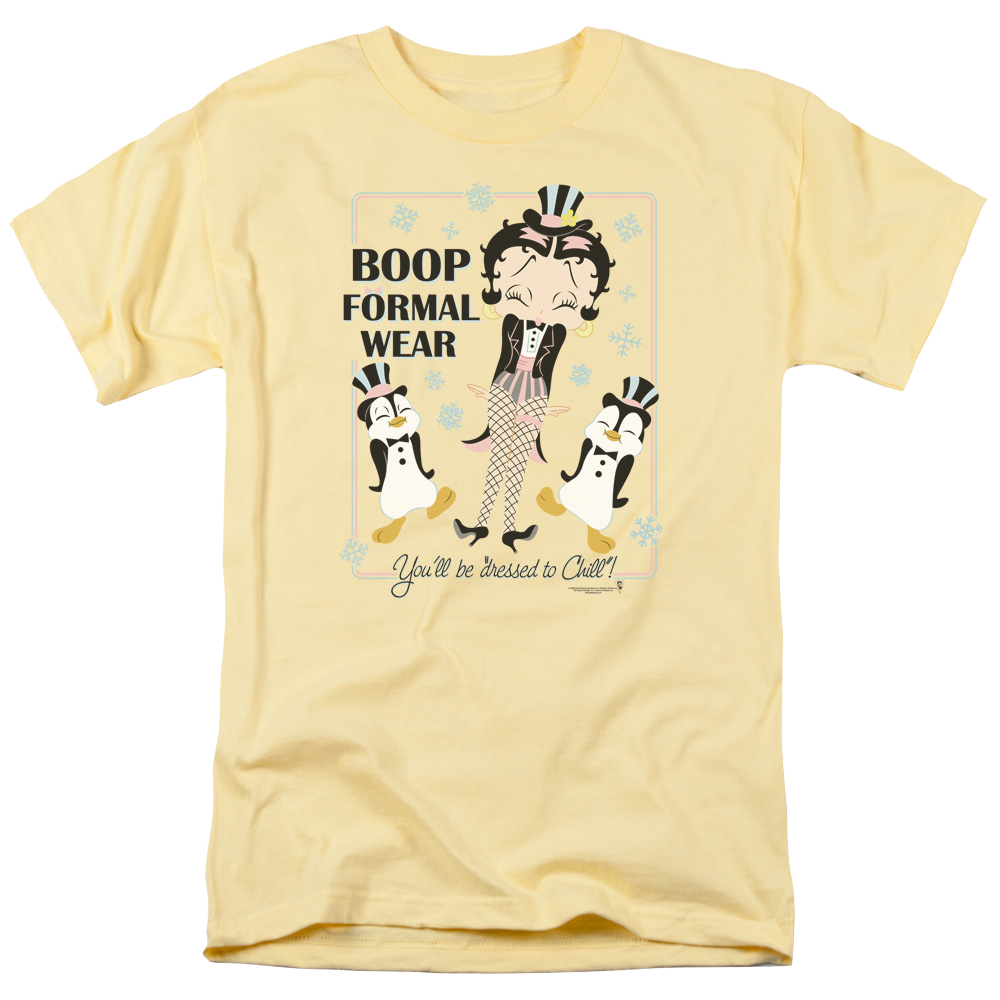 Betty Boop Dressed To Chill - Men's Regular Fit T-Shirt Men's Regular Fit T-Shirt Betty Boop   