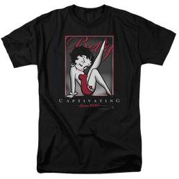 Betty Boop Captivating - Men's Regular Fit T-Shirt Men's Regular Fit T-Shirt Betty Boop   