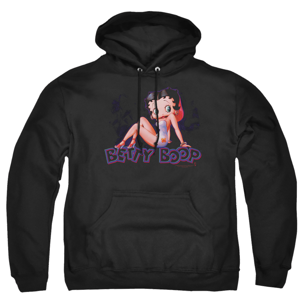 Betty Boop Glowing - Pullover Hoodie Pullover Hoodie Betty Boop   