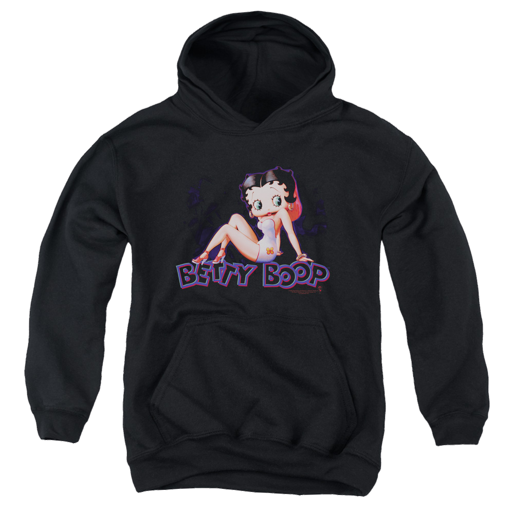 Betty Boop Glowing - Youth Hoodie Youth Hoodie (Ages 8-12) Betty Boop   