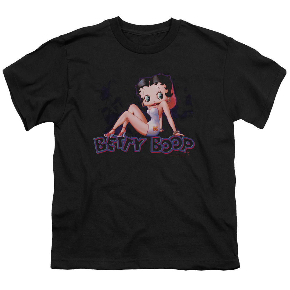 Betty Boop Glowing - Youth T-Shirt Youth T-Shirt (Ages 8-12) Betty Boop   