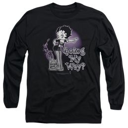 Betty Boop My Way - Men's Long Sleeve T-Shirt Men's Long Sleeve T-Shirt Betty Boop   