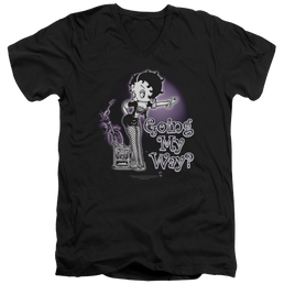Betty Boop My Way - Men's V-Neck T-Shirt Men's V-Neck T-Shirt Betty Boop   