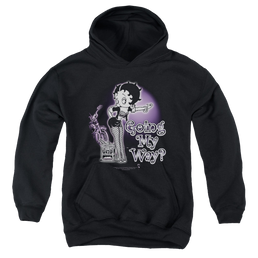 Betty Boop My Way - Youth Hoodie Youth Hoodie (Ages 8-12) Betty Boop   