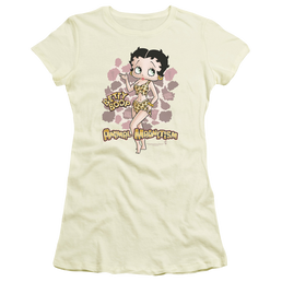 Betty Boop Animal Magnetism - Juniors T-Shirt Juniors T-Shirt Betty Boop   