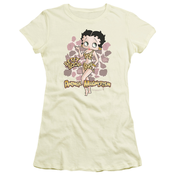 Betty Boop Animal Magnetism - Juniors T-Shirt Juniors T-Shirt Betty Boop   