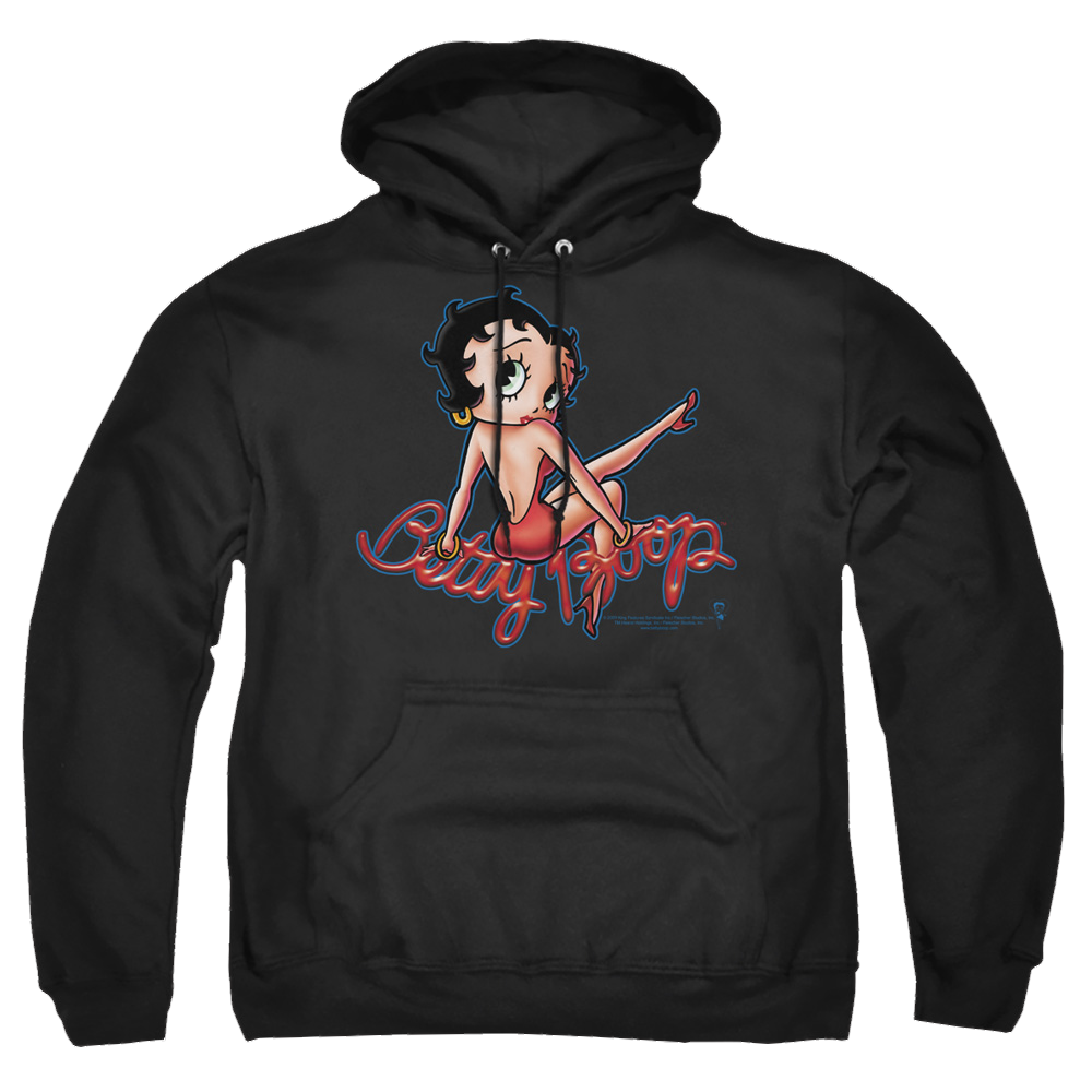 Betty Boop Bettys Back - Pullover Hoodie Pullover Hoodie Betty Boop   
