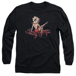 Betty Boop Bettys Back - Men's Long Sleeve T-Shirt Men's Long Sleeve T-Shirt Betty Boop   