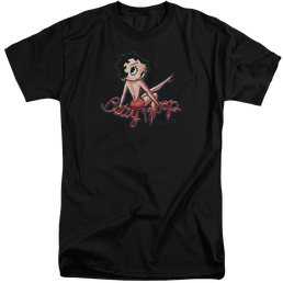 Betty Boop Bettys Back - Men's Tall Fit T-Shirt Men's Tall Fit T-Shirt Betty Boop   
