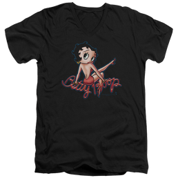 Betty Boop Bettys Back - Men's V-Neck T-Shirt Men's V-Neck T-Shirt Betty Boop   