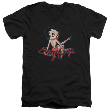 Betty Boop Bettys Back - Men's V-Neck T-Shirt Men's V-Neck T-Shirt Betty Boop   