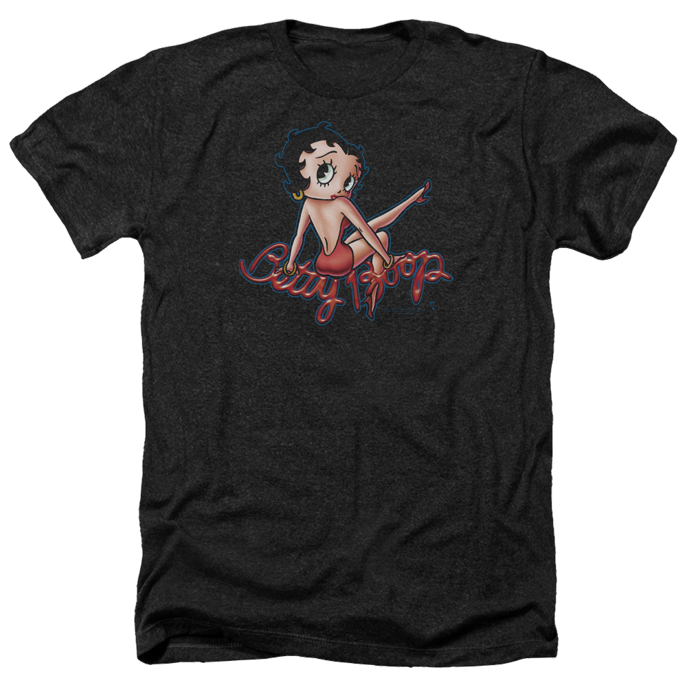 Betty Boop Bettys Back - Men's Heather T-Shirt Men's Heather T-Shirt Betty Boop   