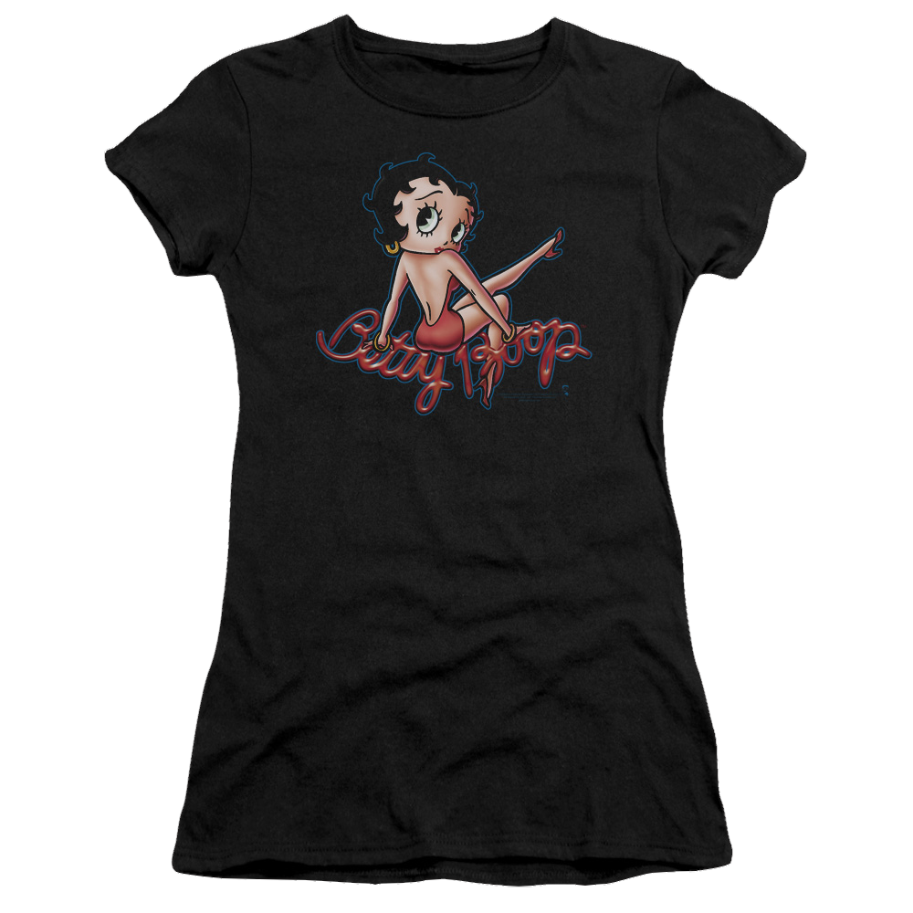 Betty Boop Bettys Back - Juniors T-Shirt Juniors T-Shirt Betty Boop   
