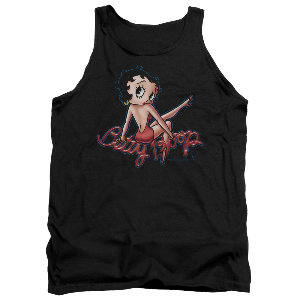 Betty Boop Bettys Back - Men's Tank Top Men's Tank Betty Boop   