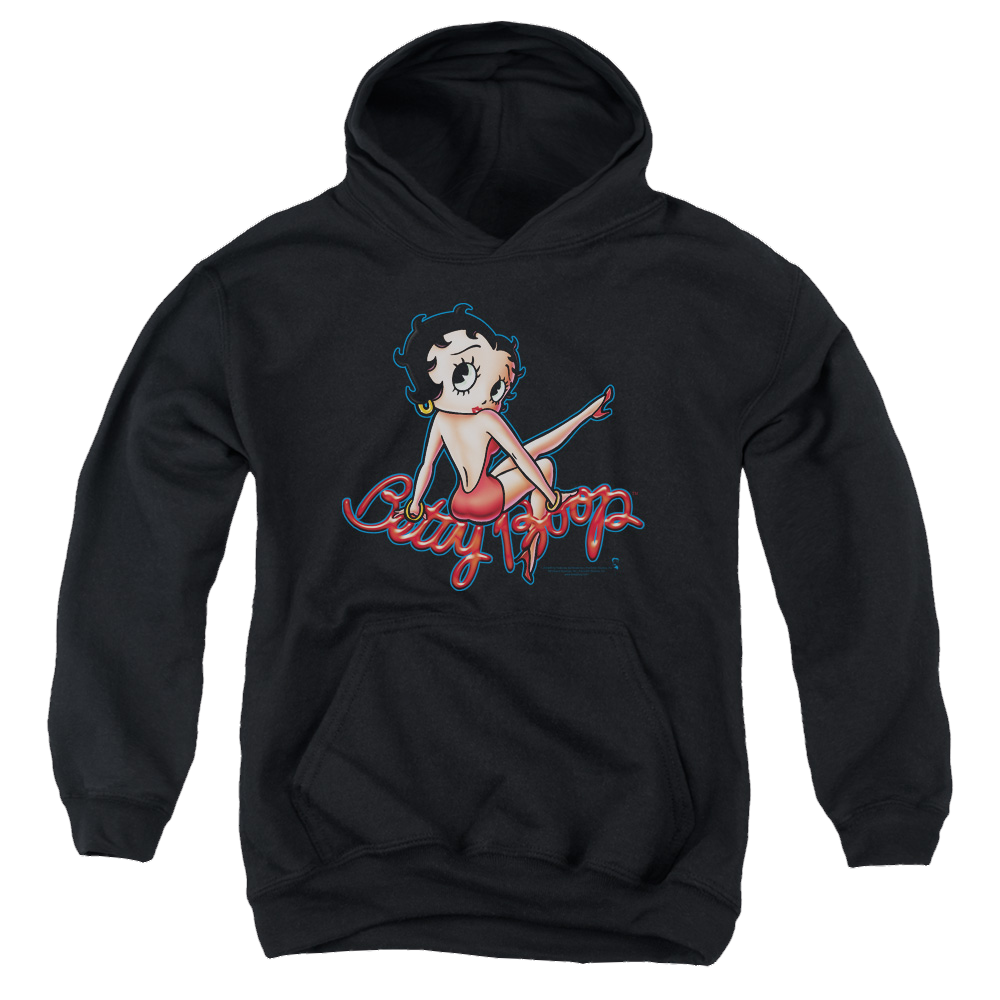 Betty Boop Bettys Back - Youth Hoodie Youth Hoodie (Ages 8-12) Betty Boop   