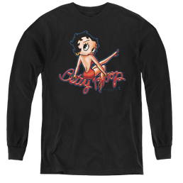 Betty Boop Bettys Back - Youth Long Sleeve T-Shirt Youth Long Sleeve T-Shirt Betty Boop   