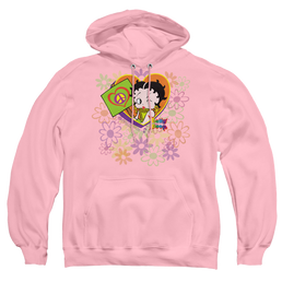 Betty Boop Peace Love And Boop - Pullover Hoodie Pullover Hoodie Betty Boop   