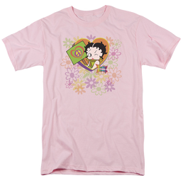Betty Boop Peace Love And Boop - Men's Regular Fit T-Shirt Men's Regular Fit T-Shirt Betty Boop   