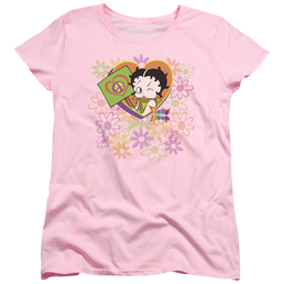 Betty Boop Peace Love And Boop - Women's T-Shirt Women's T-Shirt Betty Boop   
