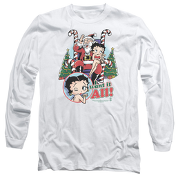 Betty Boop I Want It All - Men's Long Sleeve T-Shirt Men's Long Sleeve T-Shirt Betty Boop   