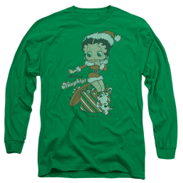 Betty Boop Define Naughty - Men's Long Sleeve T-Shirt Men's Long Sleeve T-Shirt Betty Boop   