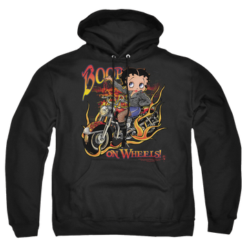Betty Boop On Wheels - Pullover Hoodie Pullover Hoodie Betty Boop   