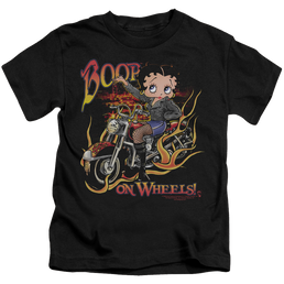 Betty Boop On Wheels - Kid's T-Shirt Kid's T-Shirt (Ages 4-7) Betty Boop   