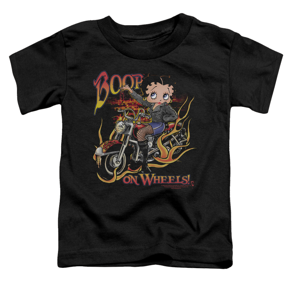 Betty Boop On Wheels - Toddler T-Shirt Toddler T-Shirt Betty Boop   