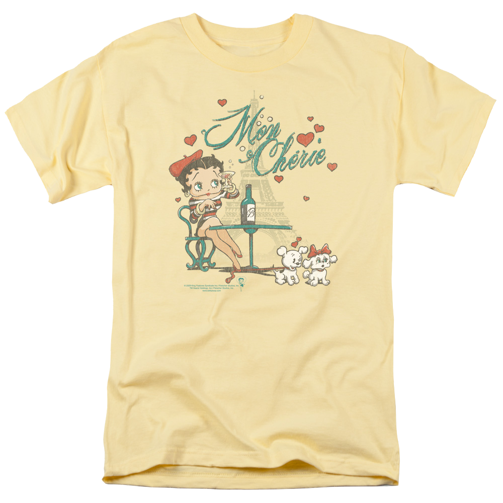 Betty Boop Mon Cherie - Men's Regular Fit T-Shirt Men's Regular Fit T-Shirt Betty Boop   