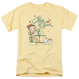 Betty Boop Mon Cherie - Men's Regular Fit T-Shirt Men's Regular Fit T-Shirt Betty Boop   