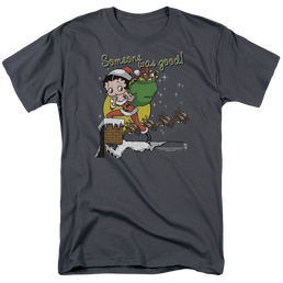 Betty Boop Chimney - Men's Regular Fit T-Shirt Men's Regular Fit T-Shirt Betty Boop   
