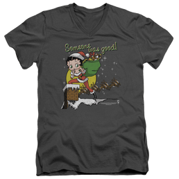 Betty Boop Chimney - Men's V-Neck T-Shirt Men's V-Neck T-Shirt Betty Boop   