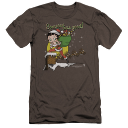 Betty Boop Chimney - Men's Premium Slim Fit T-Shirt Men's Premium Slim Fit T-Shirt Betty Boop   