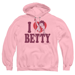 Betty Boop I Heart Betty - Pullover Hoodie Pullover Hoodie Betty Boop   