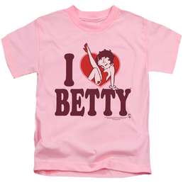 Betty Boop I Heart Betty - Kid's T-Shirt Kid's T-Shirt (Ages 4-7) Betty Boop   