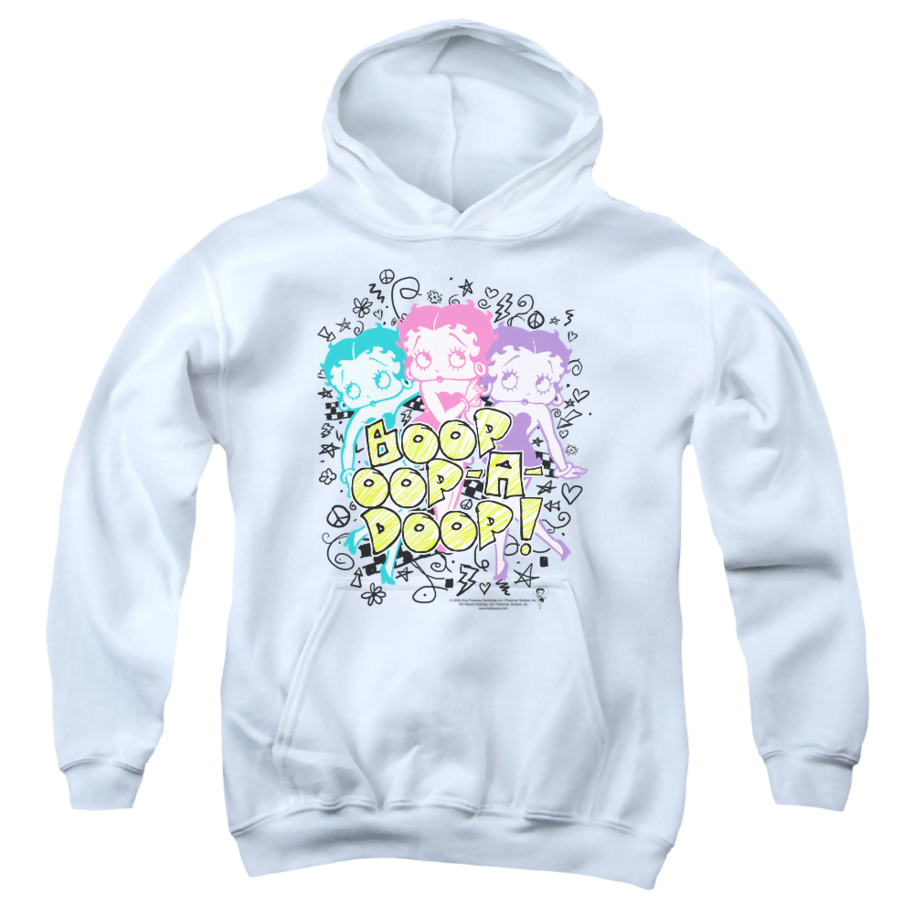 Betty Boop Sketch - Youth Hoodie Youth Hoodie (Ages 8-12) Betty Boop   