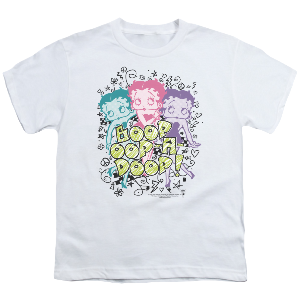 Betty Boop Sketch - Youth T-Shirt Youth T-Shirt (Ages 8-12) Betty Boop   