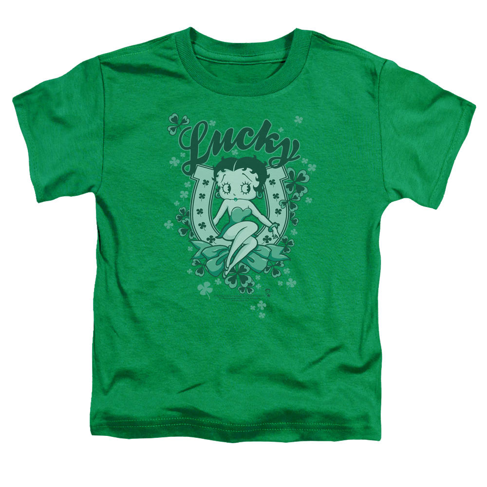 Betty Boop Lucky Boop - Kid's T-Shirt Kid's T-Shirt (Ages 4-7) Betty Boop   