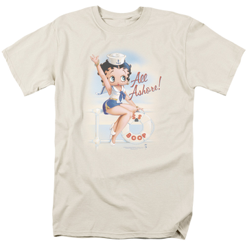 Betty Boop All Ashore - Men's Regular Fit T-Shirt Men's Regular Fit T-Shirt Betty Boop   