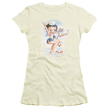 Betty Boop All Ashore - Juniors T-Shirt Juniors T-Shirt Betty Boop   