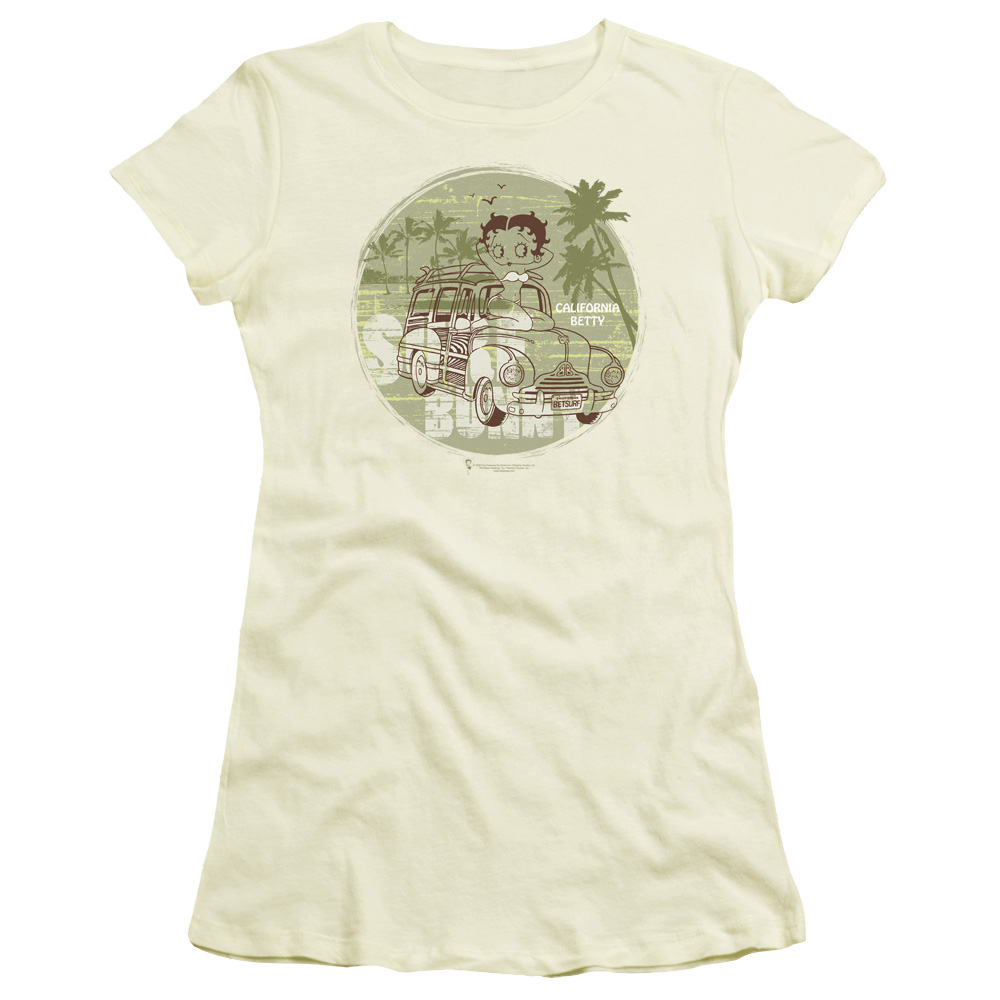 Betty Boop California - Juniors T-Shirt Juniors T-Shirt Betty Boop   