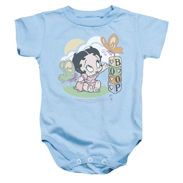 Betty Boop Blue Butterflies - Baby Bodysuit Baby Bodysuit Betty Boop   