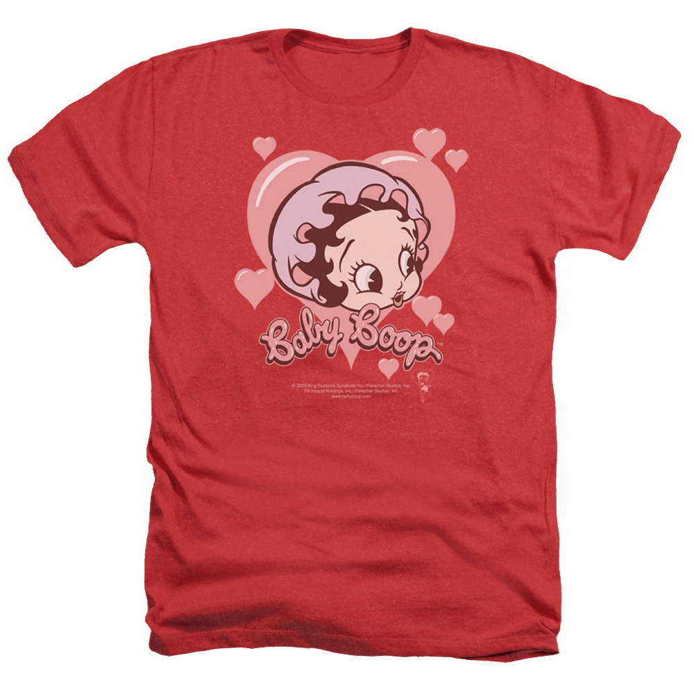 Betty Boop Baby Heart - Men's Heather T-Shirt Men's Heather T-Shirt Betty Boop   