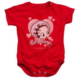 Betty Boop Baby Heart - Baby Bodysuit Baby Bodysuit Betty Boop   