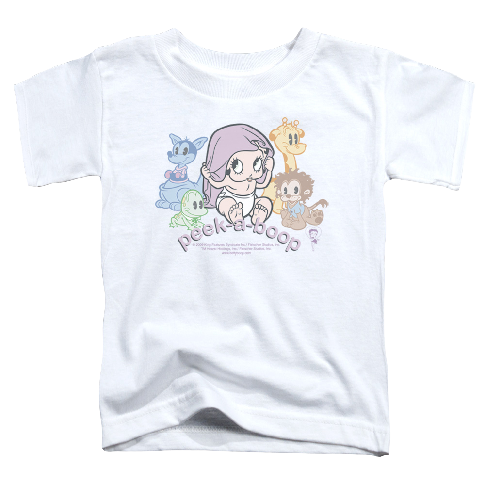 Betty Boop Peek A Boo - Toddler T-Shirt Toddler T-Shirt Betty Boop   