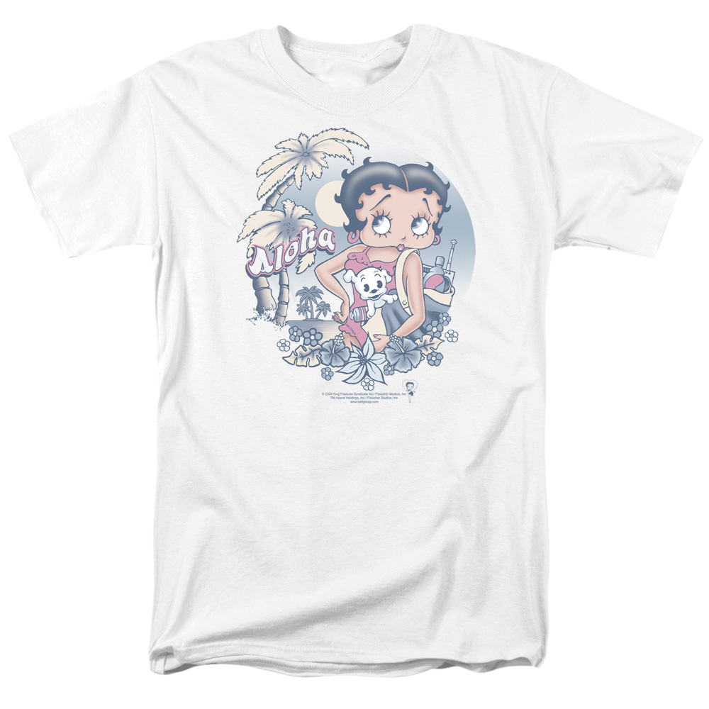 Betty Boop Aloha - Men's Regular Fit T-Shirt Men's Regular Fit T-Shirt Betty Boop   