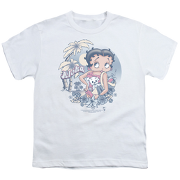 Betty Boop Aloha - Youth T-Shirt Youth T-Shirt (Ages 8-12) Betty Boop   